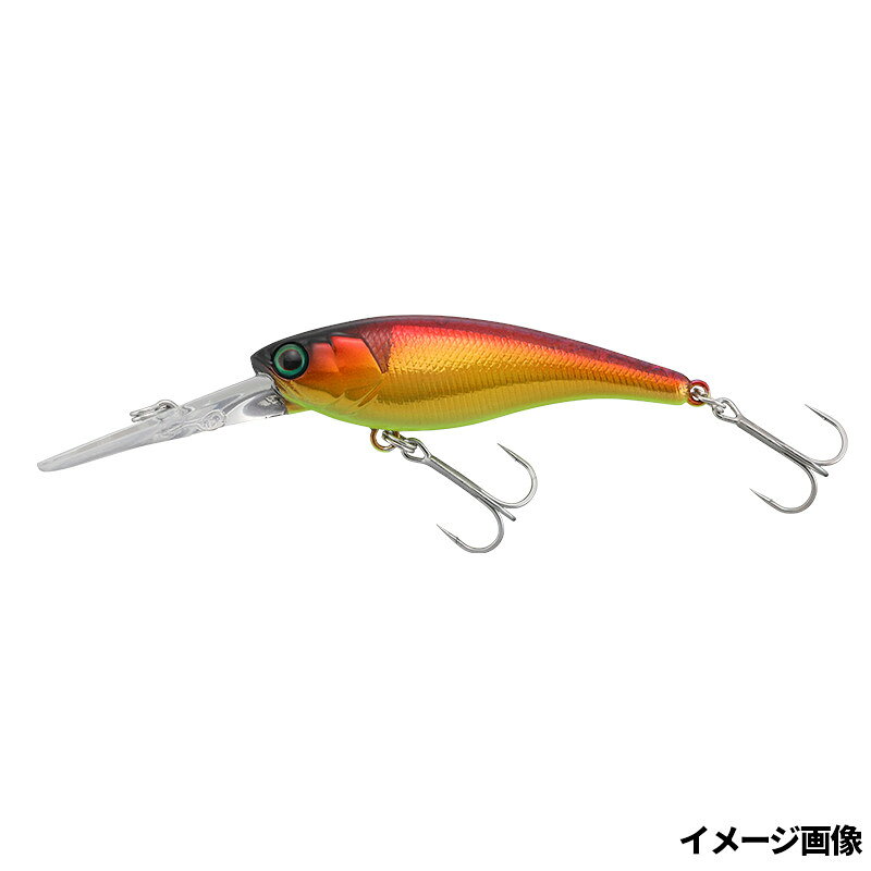 ジャッカル ルアー ソウルシャッド 45SP ババタクアカキンレーザー【ゆうパケット】