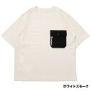 ジャッカル ウェア リラクシングドライポケットTシャツ M ホワイトスモーク