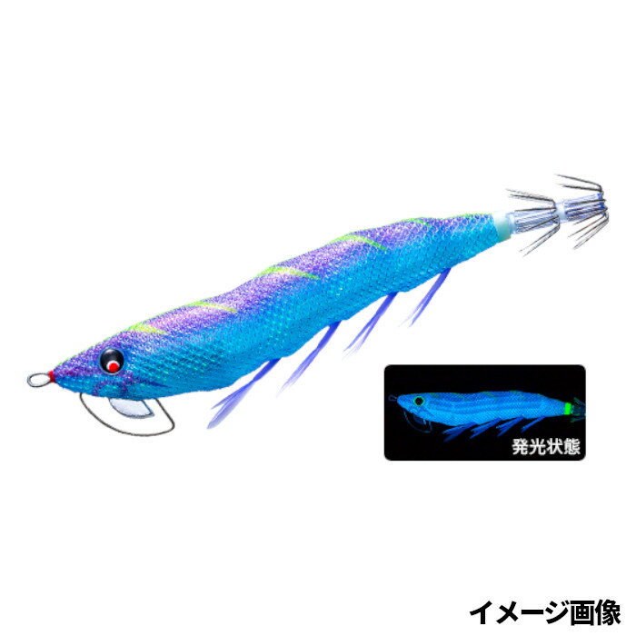 デュエル エギ EZ-Q イージーQ マグネットTG(マグパタ) 3.0号 7.BLBP ブルー夜光ブルーパープル