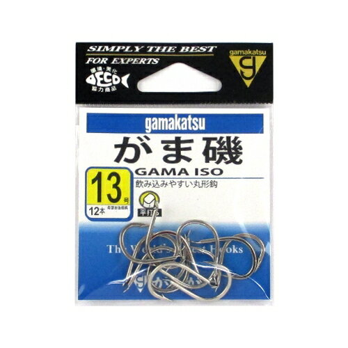 がまかつ がま磯 13号 白【ゆうパケット】