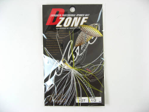 Rakuten - 【現品限り】 エバーグリーン（EVERGREEN） スピナーベイト D-ゾーン(D-ZONE) DW 1/2oz #27(チャートシャッド)【ゆうパケット】