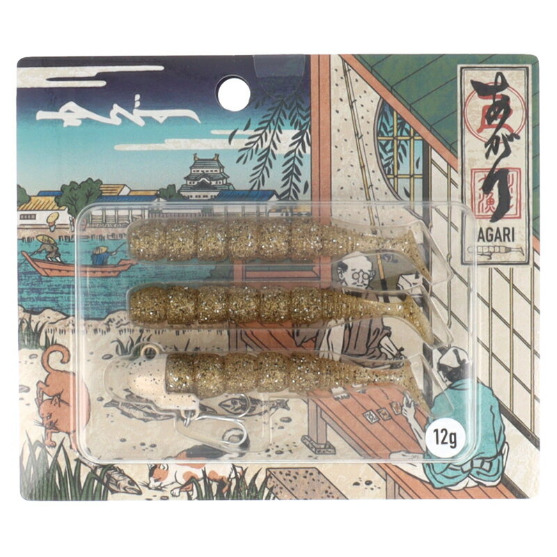 樂天商城 - 【スーパーSALE！最大P10倍&お得なクーポン配布中！】【アウトレット】 ワーム あがり 12g #06 gold wht/blk FLK/gold MSP/blk slv FLK【ゆうパケット】