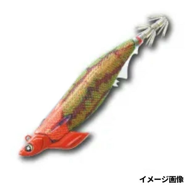 【スーパーSALE！3点購入で最大P26倍！】釣研 エギ エギスタTR 3.5号 まんまスイカ【ゆうパケット】