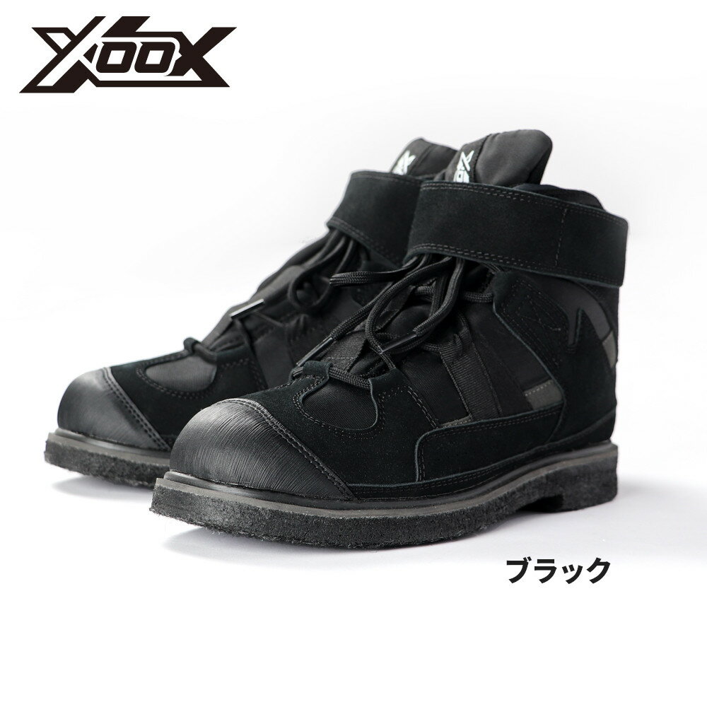 フットウェア XOOX フェルトスパイクシューズ 27.0-27.5cm XL ブラック