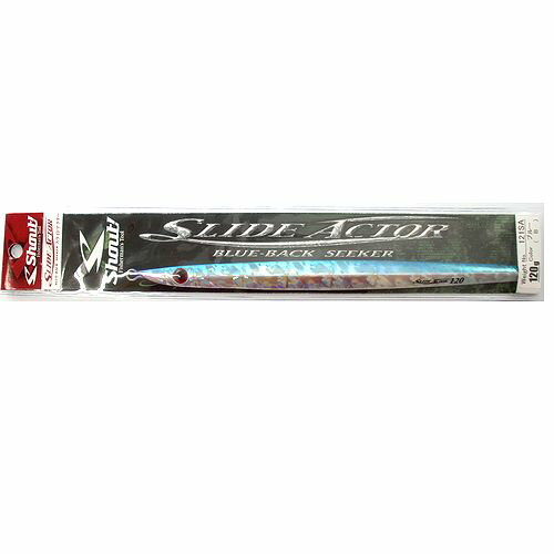 【お買い物マラソン！3点購入でP最大28倍！】シャウト ジグ スライドアクター（SLIDE ACTOR） 121SA 120g ブルー