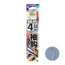【衝撃!4点購入で最大1万ポイント!】ささめ針 袖鈎 AA401 針4号−ハリス0.8号 金【ゆうパケット】
