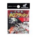 【楽天スーパーSALE期間中はエントリー&3点購入で最大P28倍!】イサキ ホロフラッシュ BS300 11号 白【ゆうパケット】