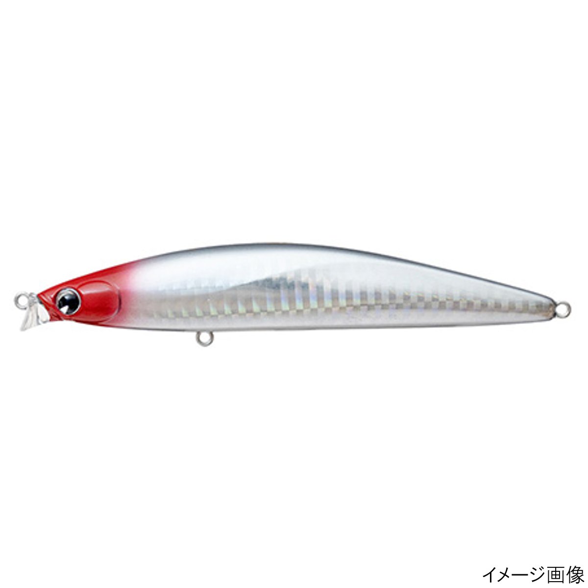 Minnow Plug - アイマ（ima） ルアー アイボーン 118F シャロー #IB118FS-001 レッドヘッド【ゆうパケット】