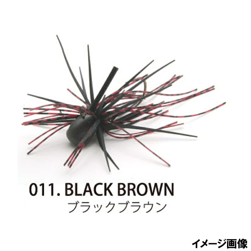  レイドジャパン ラバージグ EGU DAMA Type-LEVEL ヘビーウェイトモデル 5.5g 011.ブラックブラウン