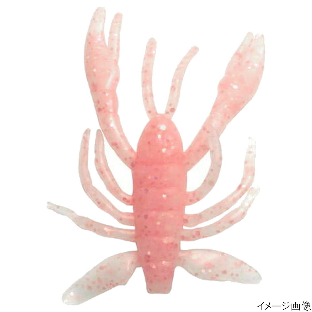 Worm - 【現品限り】 Berkley（バークレイ） ワーム ガルプ! ソルトウォーター クラビー 2インチ CLP(クリアピンク)【ゆうパケット】
