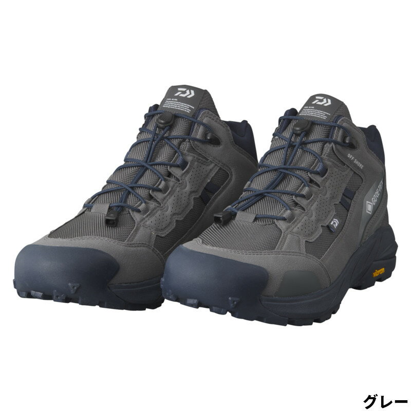 ダイワ フットウェア DS-2301G-ID GORE-TEX オフショアシューズ ミッドカット 28.0cm グレー