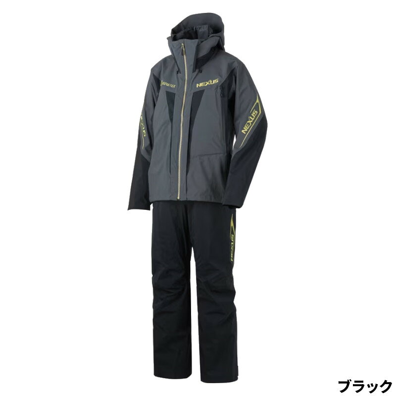 ●商品名に【同梱不可】【他商品同時注文不可】と記載されている商品は別倉庫から発送となるため同梱できません。システム上、同時注文が可能ですが、その際は勝手ながらキャンセルとさせて頂きます。キャンセルに伴い、各種キャンペーンの適用など取消となりますが、ご注文条件やポイントの補填・補償等は一切お受けできかねます。また、再度ご注文いただく際に完売となっている場合や、キャンペーン条件が異なる場合がございます。●掲載商品は複数サイトおよび実店舗で併売しています。ご注文タイミングにより欠品し、お取り寄せにお時間を頂く場合やお手配が出来ずにやむを得ずキャンセルさせて頂く場合がございます。●商品画像は代表画像です。仕様変更により商品スペックやパッケージなど変更となる場合がございます。仕様変更に伴う返品、商品交換の際の往復送料はお客様ご負担となります。●店舗都合・お客様都合に依らずご注文内容の修正やキャンセルを行った際に在庫なしとなる場合やポイント、クーポンなど各種キャンペーンが適用外となる場合がございます。大変恐縮ながらこのような場合でも補填などは出来かねますのでご了承下さい。この磯釣り専用レインスーツは、新世代ゴアテックス ePEメンブレンを採用し、従来の性能を維持しつつ約10%軽量化。環境に配慮した素材と動きやすい立体パターン設計で快適性を向上。フローティングベストとのジョイントで一体感と足元の視界を確保。臀部はゴアテックス生地を2重にして防水耐久性を強化。内袖には水を吸わないクロロプレン素材を使用し、面ファスナーで水の浸入を軽減。フードのアジャスターは片手で調整可能。フロントファスナーには塩ガミに強いビスロンタイプを採用し、裾は履き口に合わせて調整でき、風の吹き込みやバタつきを抑制。※ゴアテックスはW.L.Gore & Associatesの登録商標です。カラー:ブラックサイズ:Lサイズ（詳細）1:参考重量 1070g (Lサイズ)素材1:[表] ナイロン100%(ePE透湿防水加工)素材2:[裏面] ナイロン100%素材3:[部分] ポリエステル100%/ナイロン100%≪関連商品≫ブラック Mレッド Mレッド Lレッド XLレッド 2XLブラック Lブラック XLブラック 2XLブラック 3XL TKM-04-01-06 BC-240010 ネクサス RA-101Z