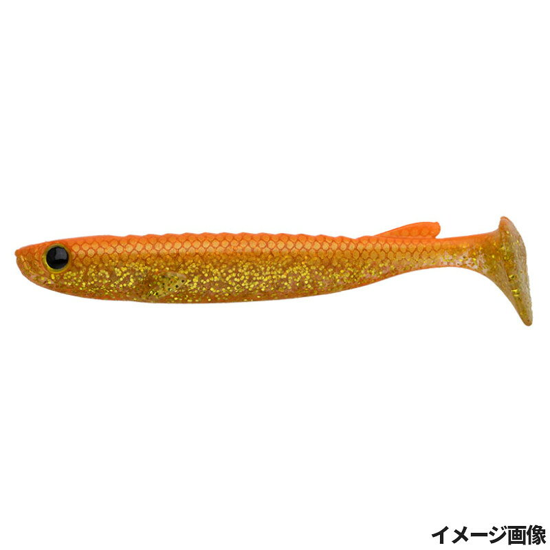 エコギア ワーム ケルト 3.5インチ 486 CPオレンジゴールド【ゆうパケット】