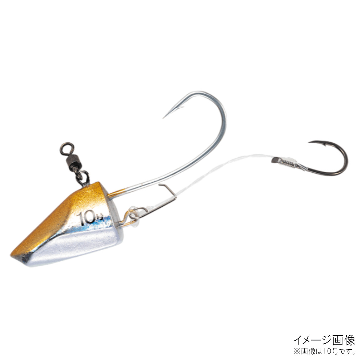 無双真鯛 貫撃テンヤDT エビズレン仕様 SE104 8号 4.UVキンキングロー【ゆうパケット】