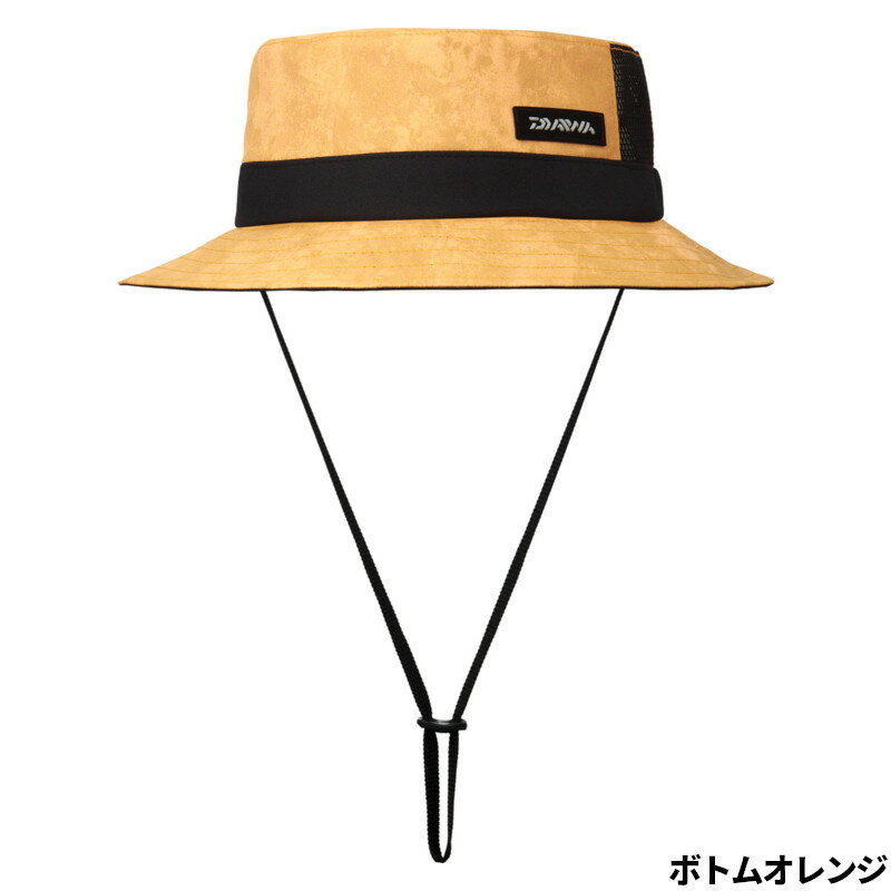 樂天商城 - 【現品限り】 ダイワ キャップ DC-7824 ハーフメッシュバケットハット フリー ボトムオレンジ