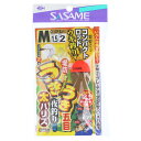 ささめ針 うきうき堤防五目(夜釣り対応・太ハリス) W-668 M