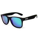 ダンシェイディーズ 偏光グラス LOCO Black Soft/Green Mirror Polarized