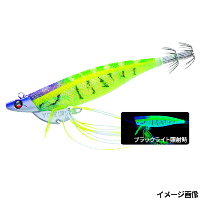【スーパーSALE！最大P10倍&お得なクーポン配布中！】デュエル エギ ヨーヅリ エビQ TR 3.5号 9.NLM にごりライム【ゆうパケット】