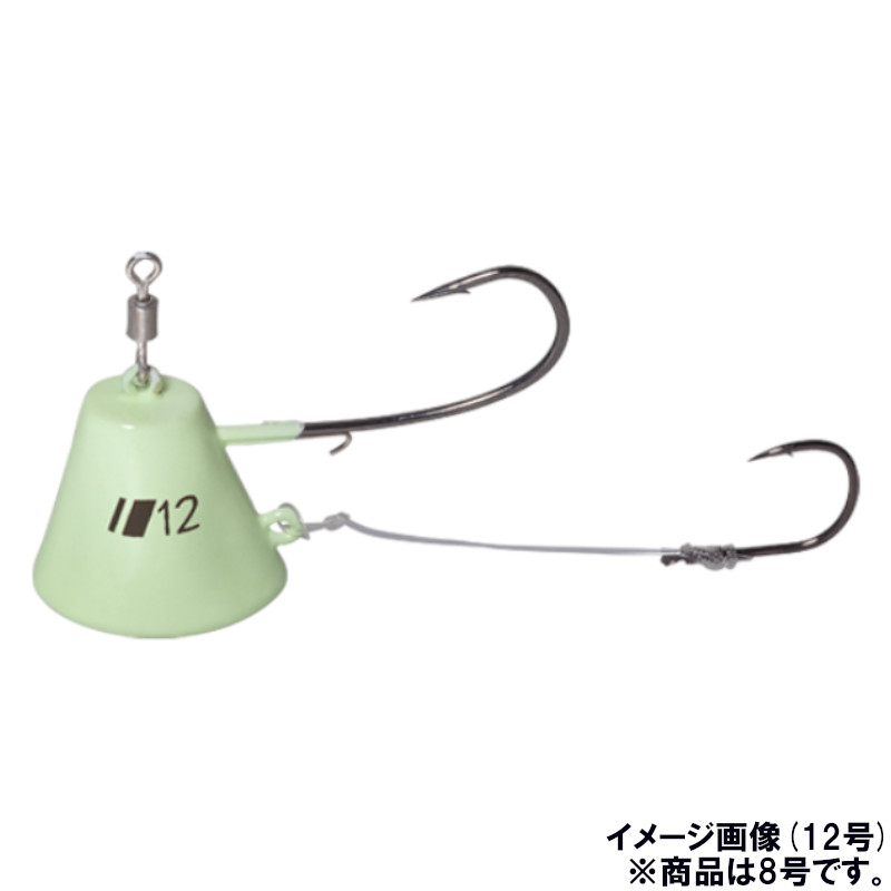 【アウトレット】【現品限り】についてのご注意事項●展示品の為、商品・パッケージにご利用に差し支えない程度のキズ・汚れ・色焼けなどがある場合がございます。ご注文順に商品を引当させて頂きます。商品の状態についてのお問い合わせやご要望にはご回答出来かねますのでご了承下さい。●パッケージ・保証書の無い商品もございます。●別注文との同梱・内容変更・キャンセル・お客様都合での返品交換はお受けできません。●【アウトレット】商品は今後入荷予定がなく売り尽し価格で販売している商品です。●【現品限り】は今後の入荷予定がない商品です。●商品名に【同梱不可】【他商品同時注文不可】と記載されている商品は別倉庫から発送となるため同梱できません。システム上、同時注文が可能ですが、その際は勝手ながらキャンセルとさせて頂きます。キャンセルに伴い、各種キャンペーンの適用など取消となりますが、ご注文条件やポイントの補填・補償等は一切お受けできかねます。また、再度ご注文いただく際に完売となっている場合や、キャンペーン条件が異なる場合がございます。●掲載商品は複数サイトおよび実店舗で併売しています。ご注文タイミングにより欠品し、お取り寄せにお時間を頂く場合やお手配が出来ずにやむを得ずキャンセルさせて頂く場合がございます。●商品画像は代表画像です。仕様変更により商品スペックやパッケージなど変更となる場合がございます。仕様変更に伴う返品、商品交換の際の往復送料はお客様ご負担となります。●店舗都合・お客様都合に依らずご注文内容の修正やキャンセルを行った際に在庫なしとなる場合やポイント、クーポンなど各種キャンペーンが適用外となる場合がございます。大変恐縮ながらこのような場合でも補填などは出来かねますのでご了承下さい。【メジャークラフト/MajorCraft】見せて喰わす!オリジナル形状「富士山てんや」[FUJISAN TENYA]カラー:#6 スーパーグローサイズ:8号釣り方、フィールド:ソルトルアー（オフショア）代表対象魚:タイ（鯛） TKM-12-24-01