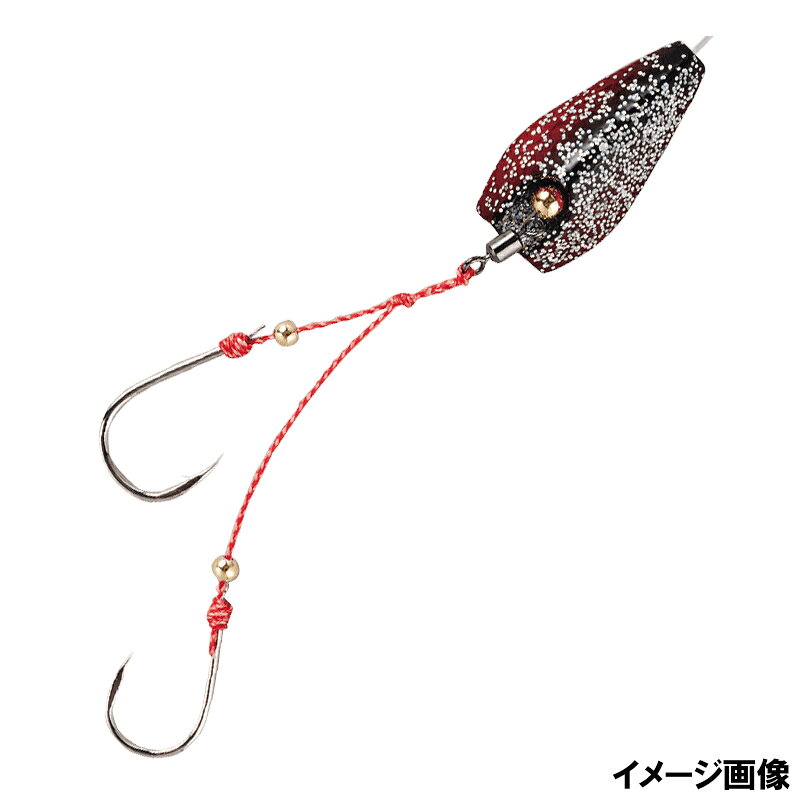 ●商品名に【同梱不可】【他商品同時注文不可】と記載されている商品は別倉庫から発送となるため同梱できません。システム上、同時注文が可能ですが、その際は勝手ながらキャンセルとさせて頂きます。キャンセルに伴い、各種キャンペーンの適用など取消となりますが、ご注文条件やポイントの補填・補償等は一切お受けできかねます。また、再度ご注文いただく際に完売となっている場合や、キャンペーン条件が異なる場合がございます。●掲載商品は複数サイトおよび実店舗で併売しています。ご注文タイミングにより欠品し、お取り寄せにお時間を頂く場合やお手配が出来ずにやむを得ずキャンセルさせて頂く場合がございます。●商品画像は代表画像です。仕様変更により商品スペックやパッケージなど変更となる場合がございます。仕様変更に伴う返品、商品交換の際の往復送料はお客様ご負担となります。●店舗都合・お客様都合に依らずご注文内容の修正やキャンセルを行った際に在庫なしとなる場合やポイント、クーポンなど各種キャンペーンが適用外となる場合がございます。大変恐縮ながらこのような場合でも補填などは出来かねますのでご了承下さい。【ハヤブサ/HAYABUSA】カラー:6.海老レッドラメサイズ:12号自重:45g釣り方、フィールド:船釣り（浅場）代表対象魚:タイ（鯛） TKM-12-24-01