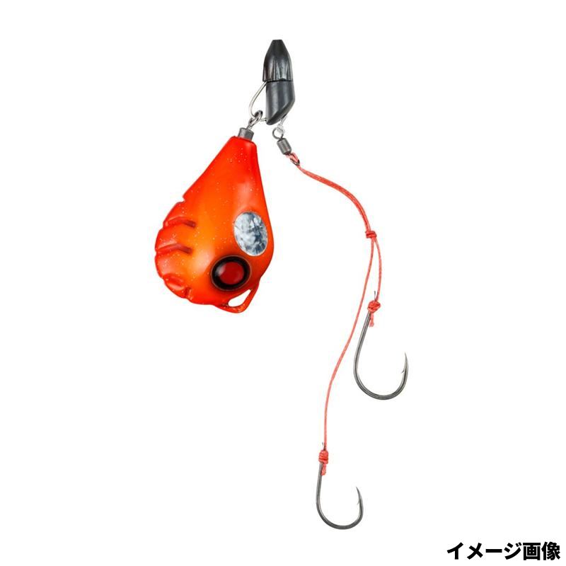 ●商品名に【同梱不可】【他商品同時注文不可】と記載されている商品は別倉庫から発送となるため同梱できません。システム上、同時注文が可能ですが、その際は勝手ながらキャンセルとさせて頂きます。キャンセルに伴い、各種キャンペーンの適用など取消となりますが、ご注文条件やポイントの補填・補償等は一切お受けできかねます。また、再度ご注文いただく際に完売となっている場合や、キャンペーン条件が異なる場合がございます。●掲載商品は複数サイトおよび実店舗で併売しています。ご注文タイミングにより欠品し、お取り寄せにお時間を頂く場合やお手配が出来ずにやむを得ずキャンセルさせて頂く場合がございます。●商品画像は代表画像です。仕様変更により商品スペックやパッケージなど変更となる場合がございます。仕様変更に伴う返品、商品交換の際の往復送料はお客様ご負担となります。●店舗都合・お客様都合に依らずご注文内容の修正やキャンセルを行った際に在庫なしとなる場合やポイント、クーポンなど各種キャンペーンが適用外となる場合がございます。大変恐縮ながらこのような場合でも補填などは出来かねますのでご了承下さい。深場&急流エリアに求められる、「スムーズな落下」と「軽い巻き上げ」を実現するラウンド形状に平面カットを多数設けたことにより誘い時のフラッシングアピール力も抜群。深場でもしっかりアピール!フォース目玉アイ。リーダーヨレを軽減する大型スイベルを搭載。ボトム感度向上!ステンレスセンサーアイをシンカー下部に配置。[KOHGA YUDOU TENYA SS FREE RIG]■D-FREE RIGパーツラインを切らずにシンカー交換(サイズ・カラー)が可能。リーダーを傷つけないPOM製ダイワオリジナル専用パーツ。■遊動テンヤリグフロロ芯入りPEラインを採用することにより、張りがあるのでフォール時もキャスト時もリーダーに絡みづらい。驚異の貫通力サクサスフックを親針・孫針に採用。■チャート&ゴールドカラーマダイ・アマダイ・根魚に有効なカラーラインナップ。■号数展開15号から80号(約56gから300g)と幅広いシーン・エリアに対応。カラー:チャート/オレンジサイズ:12号釣り方、フィールド:ソルトルアー（オフショア）代表対象魚:タイ（鯛） TKM-12-24-01 BC-100010 紅牙
