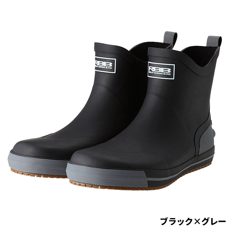 乐天商城 - 【スーパーSALE！最大P10倍&お得なクーポン配布中！】双進 フットウェア RBB ボートゲームブーツ M ブラック×グレー 7750