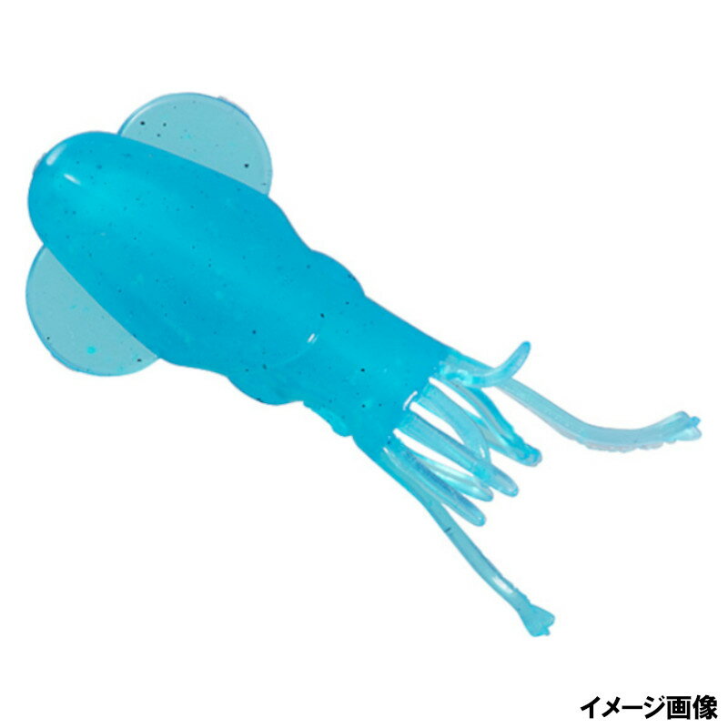 【アウトレット】 ダイワ ワーム カサゴ倶楽部ミミイカ頭巾 1.5インチ ケイムラブルードットグロー【ゆ..