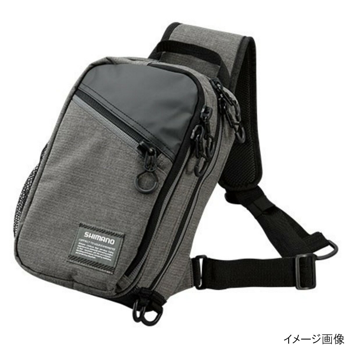シマノスリングショルダーバッグbs 025qmメランジ 即戦力釣り情報