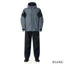 ダイワ ウェア DR-1825 ゴアテックス コンビアップレインスーツ XL ガンメタル
