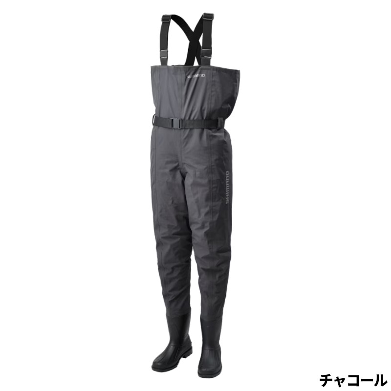 シマノ ウェーダー DS4 ウェーダー チェストハイ ラジアル 2XL チャコール FF-042X
