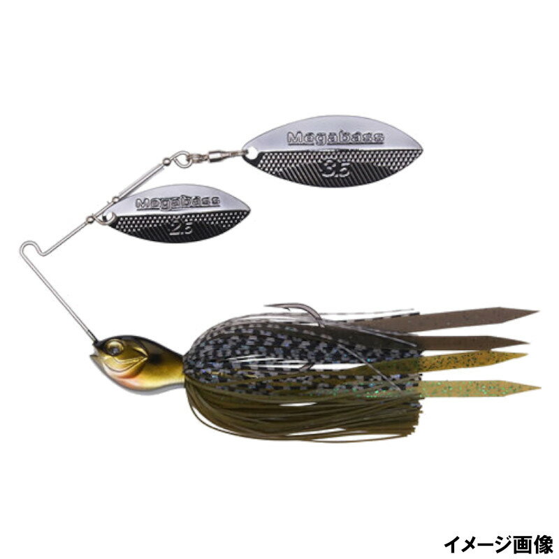 メガバス スピナーベイト SV-3 3/8oz DW ギル【ゆうパケット】