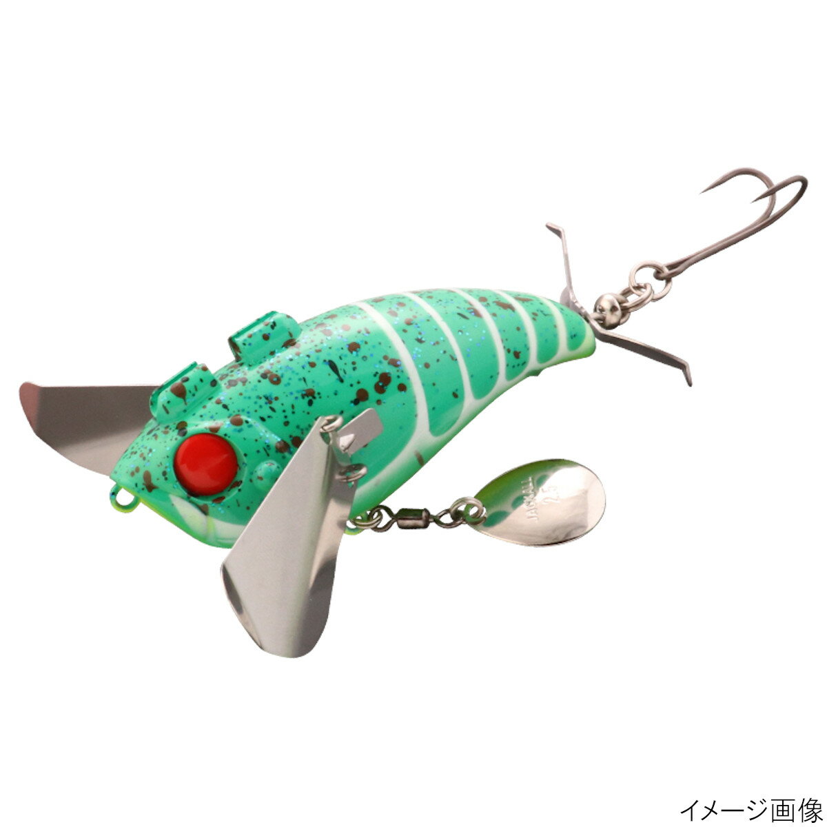 【5日限定!3点購入で最大5000p!】ジャッカル ルアー 爆音ポンパドール鯰カスタム ザリガエル