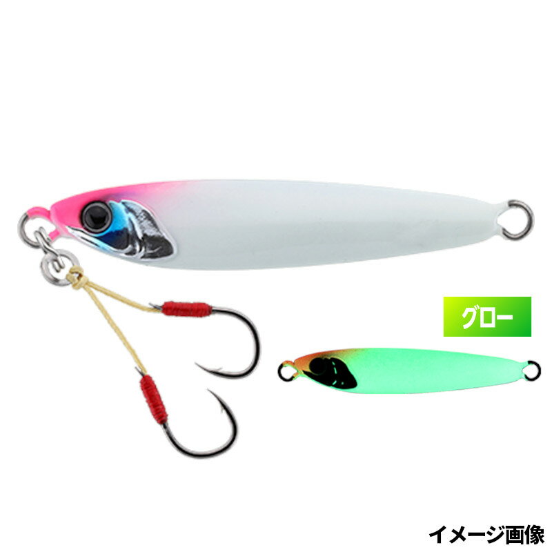 【枚数限定お年玉クーポン！】ジャッカル ジグ ラスパティーンTG ネオ 40g インパクトグロー【ゆうパケット】