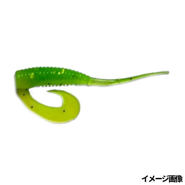 【スーパーSALE！最大P10倍&お得なクーポン配布中！】ワーム メガミルク クリル 1.7インチ チャートグロー MM-KC【ゆうパケット】