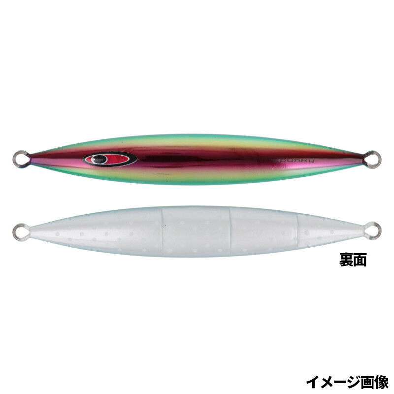シーフロアコントロール ジグ スパンキー 240g 中央漁具 ジュエルパールドットグロー
