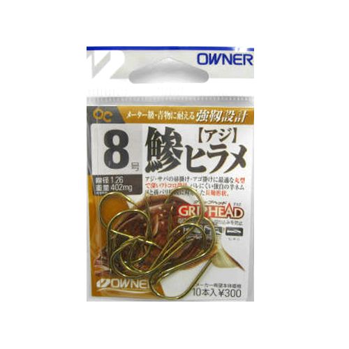 オーナー 鯵ヒラメ（あじヒラメ） 8号【ゆうパケット】