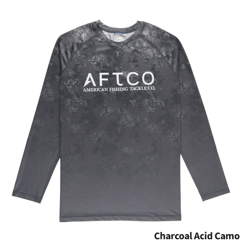 Rakuten - ウェア AFTCO(アフコ) Men’s Tactical Fade UVX LS Sun Protection Shirt M61198 L(US-M) Charcoal Acid Camo