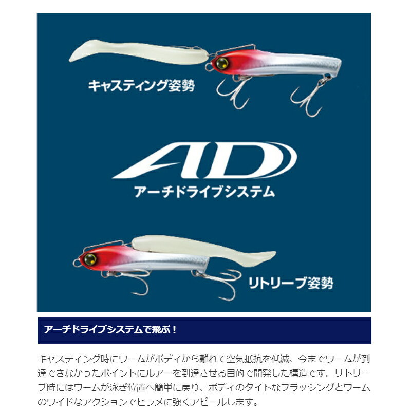 シマノ ルアー 熱砂 ネッサ メタルドライブ ...の紹介画像3