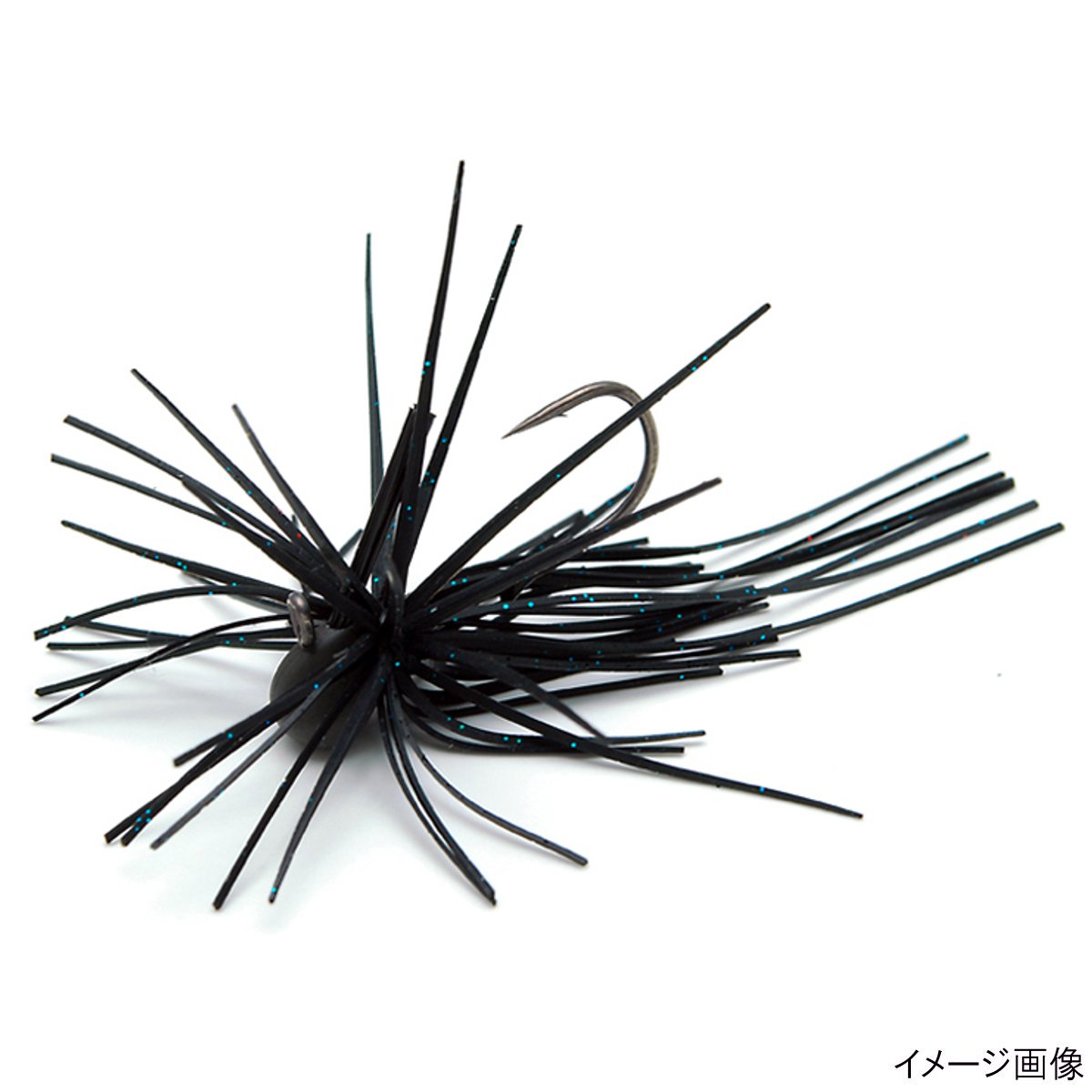 【5日限定!3点購入で最大5000p!】レイドジャパン ラバージグ EGU-DAMA Type-LEVEL 1.5g 002.ブラック/ブルーFLK.