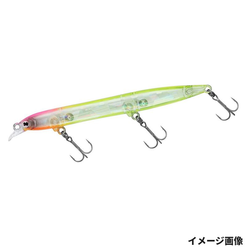 Rakuten - 【スーパーSALE！最大P10倍&お得なクーポン配布中！】【現品限り】 ダイワ ルアー モアザン ヒソカ 95F-SSR ピンクヘッドクリアチャート【ゆうパケット】