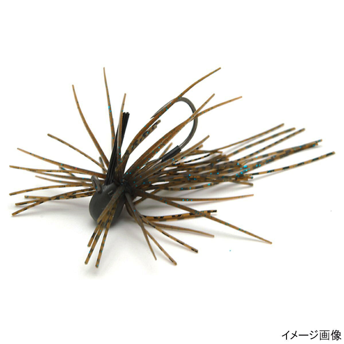 【5日限定!3点購入で最大5000p!】レイドジャパン ラバージグ EGU-DAMA Type-LEVEL 1.5g 003.ダークシナモン/ブルーFLK.