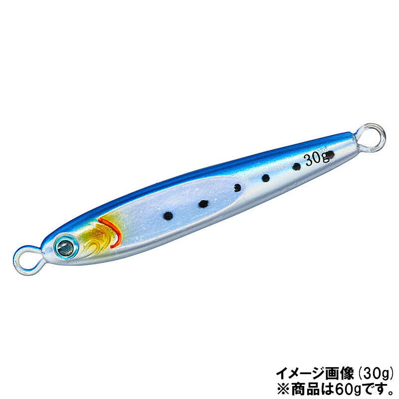 釣具のポイント【6/18 最大P26倍&5%OFFクーポン!】ダイワ TGベイト SLJ 60g アデルフラッシュマイワシ【ゆうパケット】