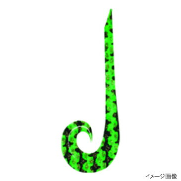 無双真鯛フリースライド カスタムシリコンネクタイ ツインカーリー SE132 20(インパクトグリーン)【ゆうパケット】