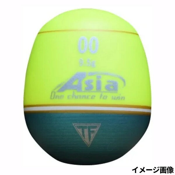 釣研 エイジア 00号 イエロー【ゆうパケット】