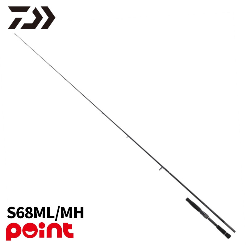 ダイワ バスロッド 25 ブラックレーベル S68ML/MH (2026年追加モデル)【大型商品】※単品注文限定、別商品との同梱不可。ご注文時は自動キャンセル対応。