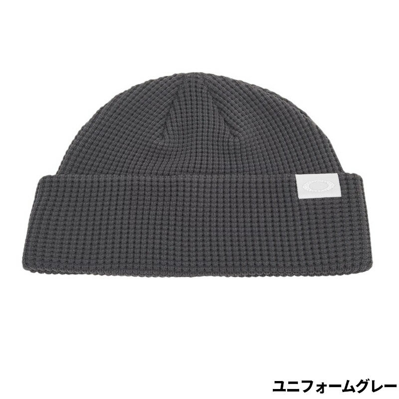オークリー 防寒キャップ Essential Short Beanie Fa 24.0 フリー ユニフォームグレー FOS901862-25N【ゆうパケット】