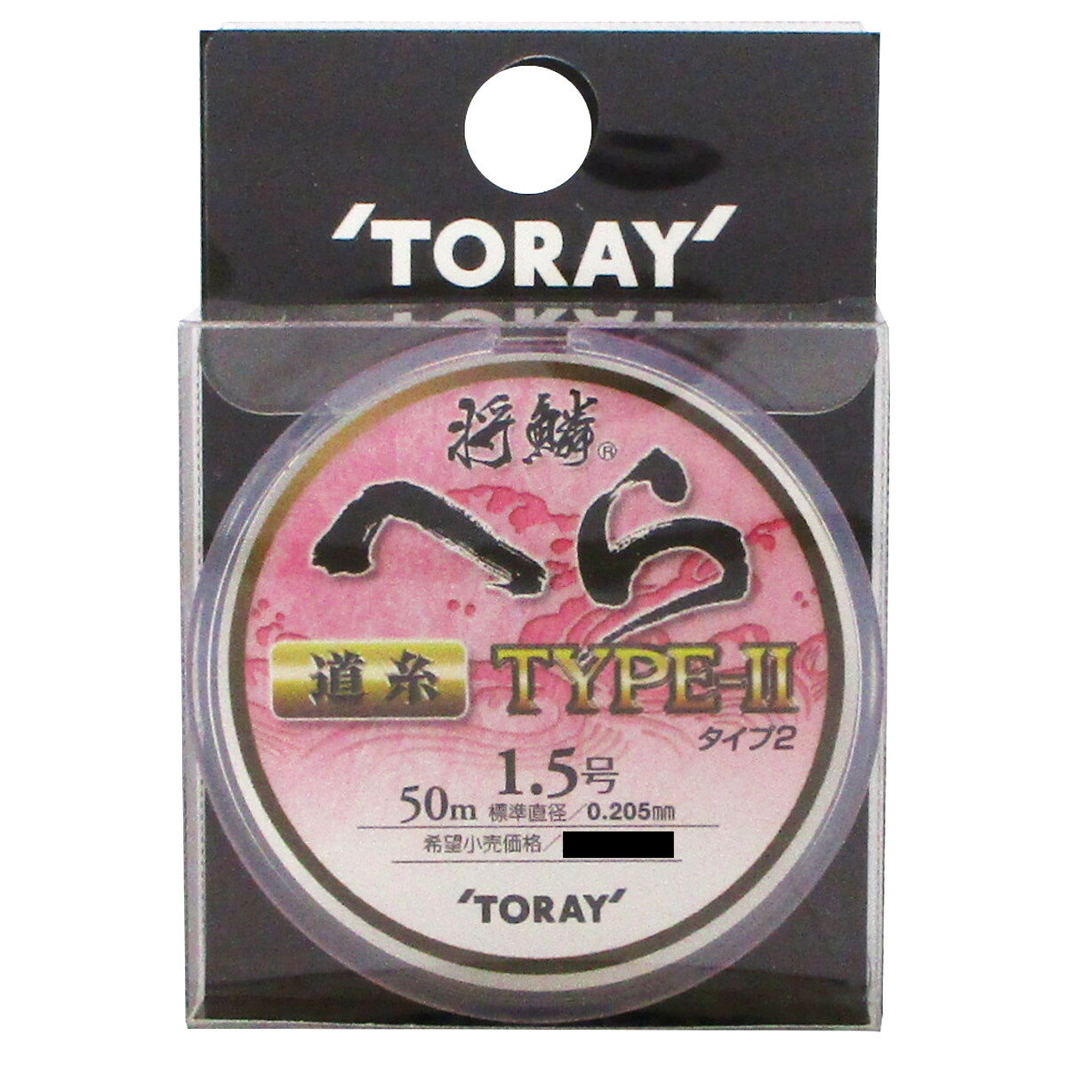 樂天商城 - 【スーパーSALE！最大P10倍&お得なクーポン配布中！】東レ 将麟へら TYPE-2 道糸 50m 1.5号【ゆうパケット】