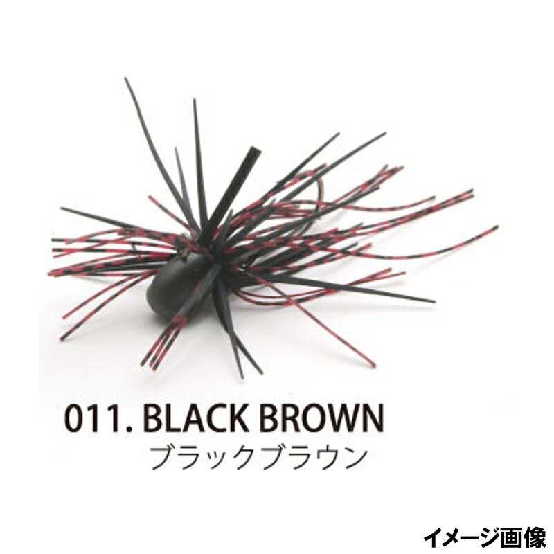 Rubber Jig - 【現品限り】 レイドジャパン ラバージグ EGU DAMA Type-LEVEL ヘビーウェイトモデル 9g 011.ブラックブラウン