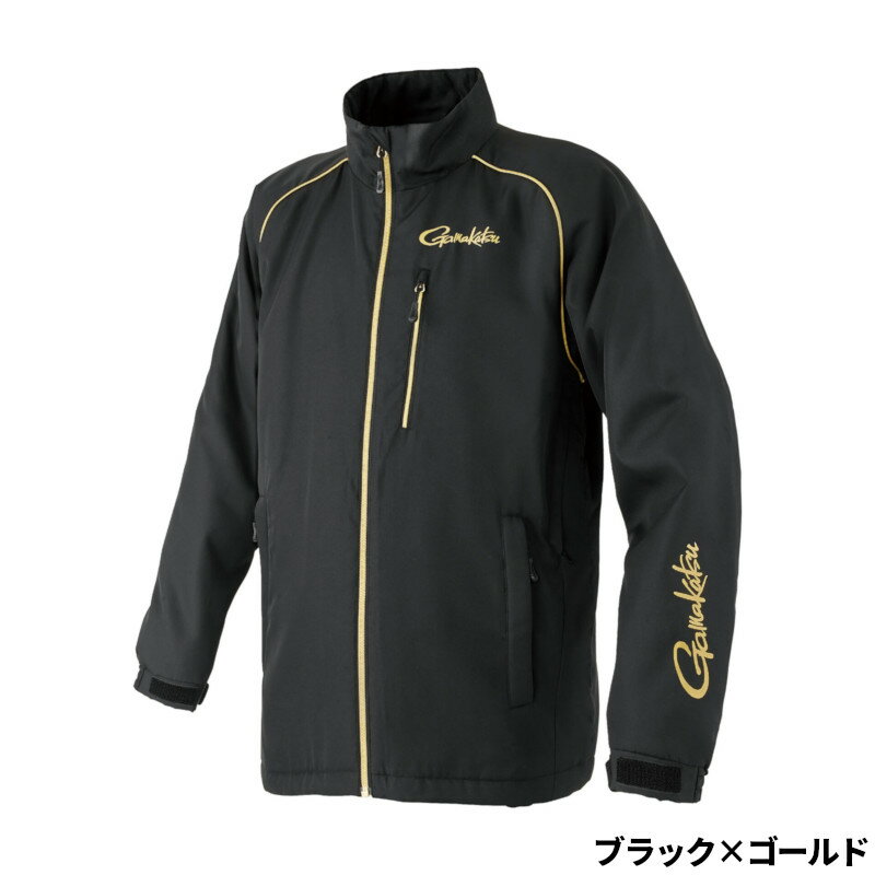 がまかつ 防寒ウェア コアサーモジャケット L ブラック×ゴールド GM3795