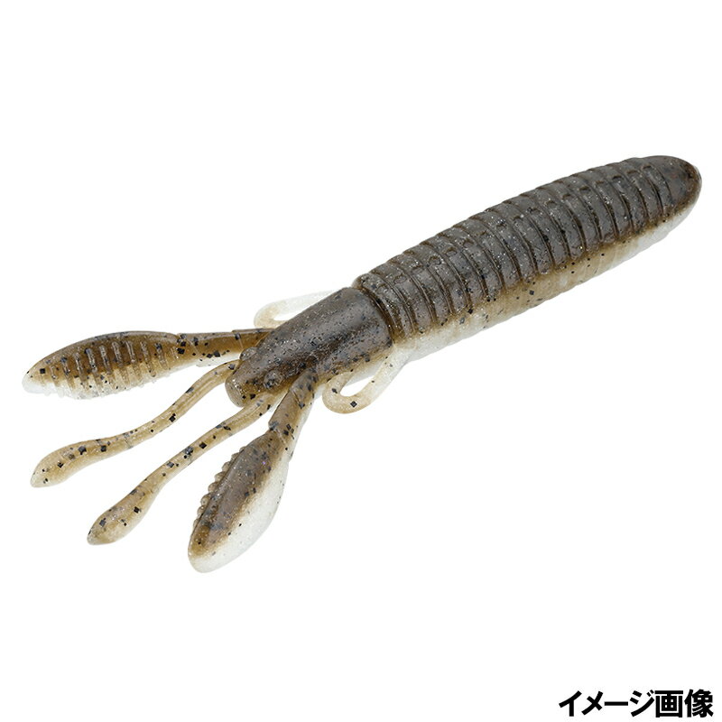 乐天商城 - ジャッカル ワーム カバークローグランデ 4.5インチ グリパンライトパール【ゆうパケット】